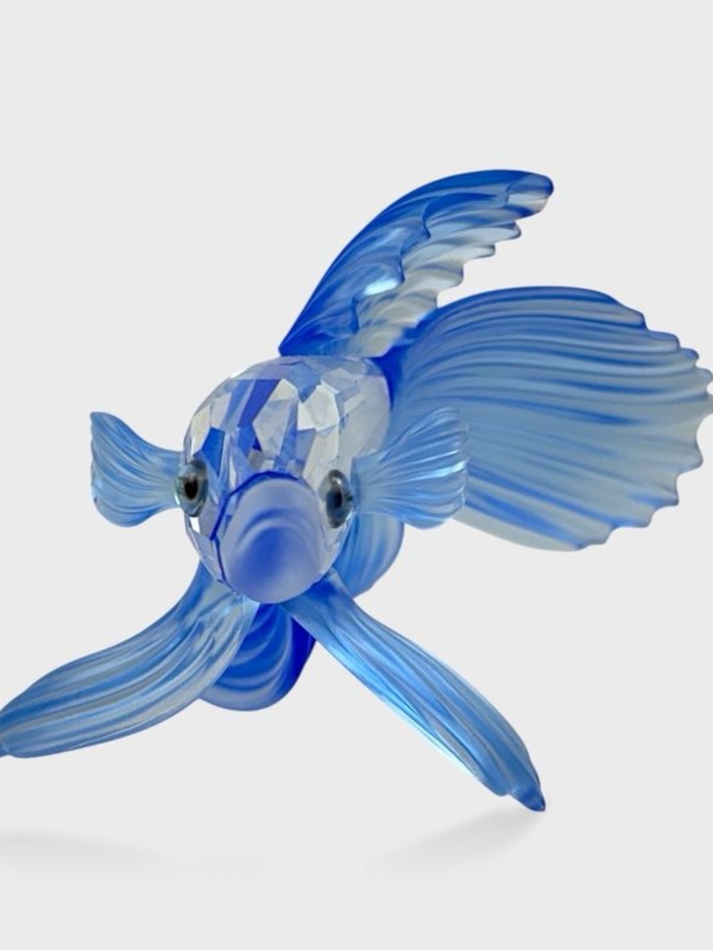 Swarovski Blue Crystal Betta Fish Figurine
